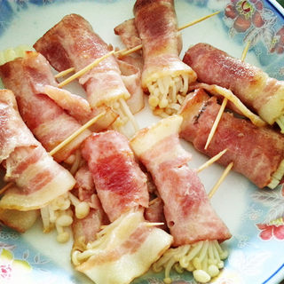 金针菇培根卷
