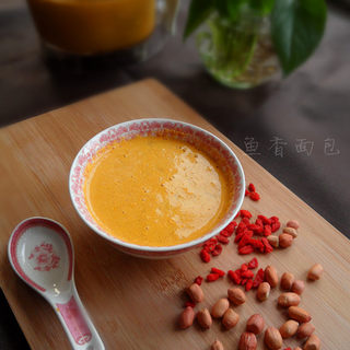 枸杞花生玉米糊