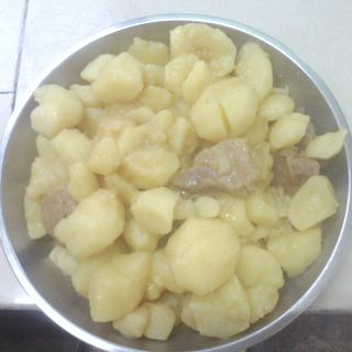 清水煮土豆