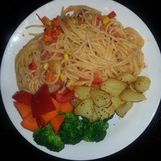 菇香茄汁意大利面