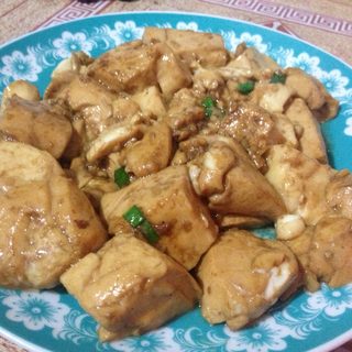 蒜香蚝油豆腐