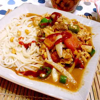 番茄牛肉打卤面