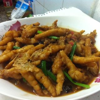 豆豉焖凤爪