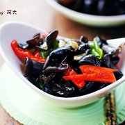 炝炒黑木耳