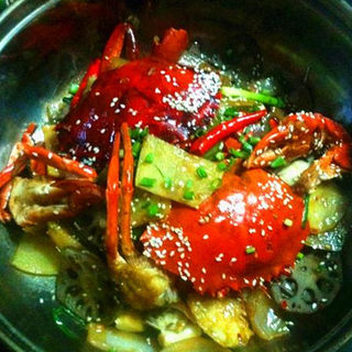 干锅香辣青蟹