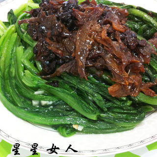 豆豉鲮鱼油麦菜