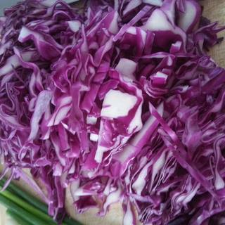 凉拌紫甘蓝