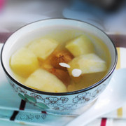 苹果杏仁无花果甜汤