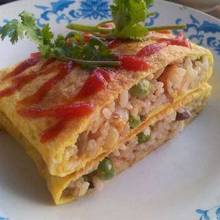 什锦蛋包饭