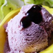 藍(lán)莓冰淇淋