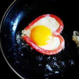 爱心煎蛋
