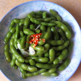 水煮毛豆