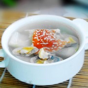 冬瓜双花海鲜汤