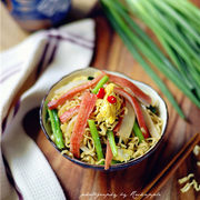 蟹味棒韭菜QQ面