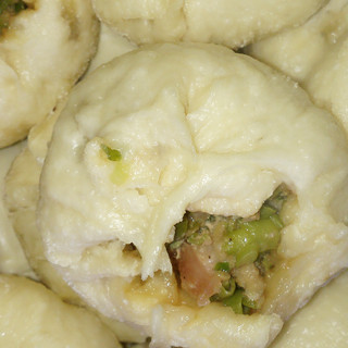 豇豆猪肉大包子