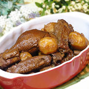 柱侯酱焖土豆鸭