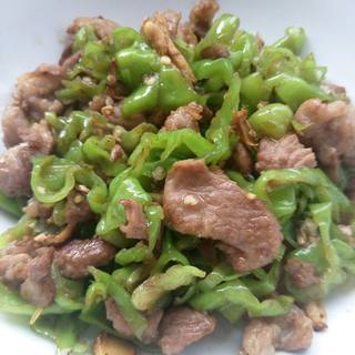 青椒炒肉