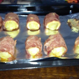 培根奶酪土豆卷