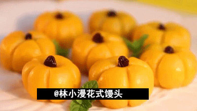 糯米南瓜豆沙包  